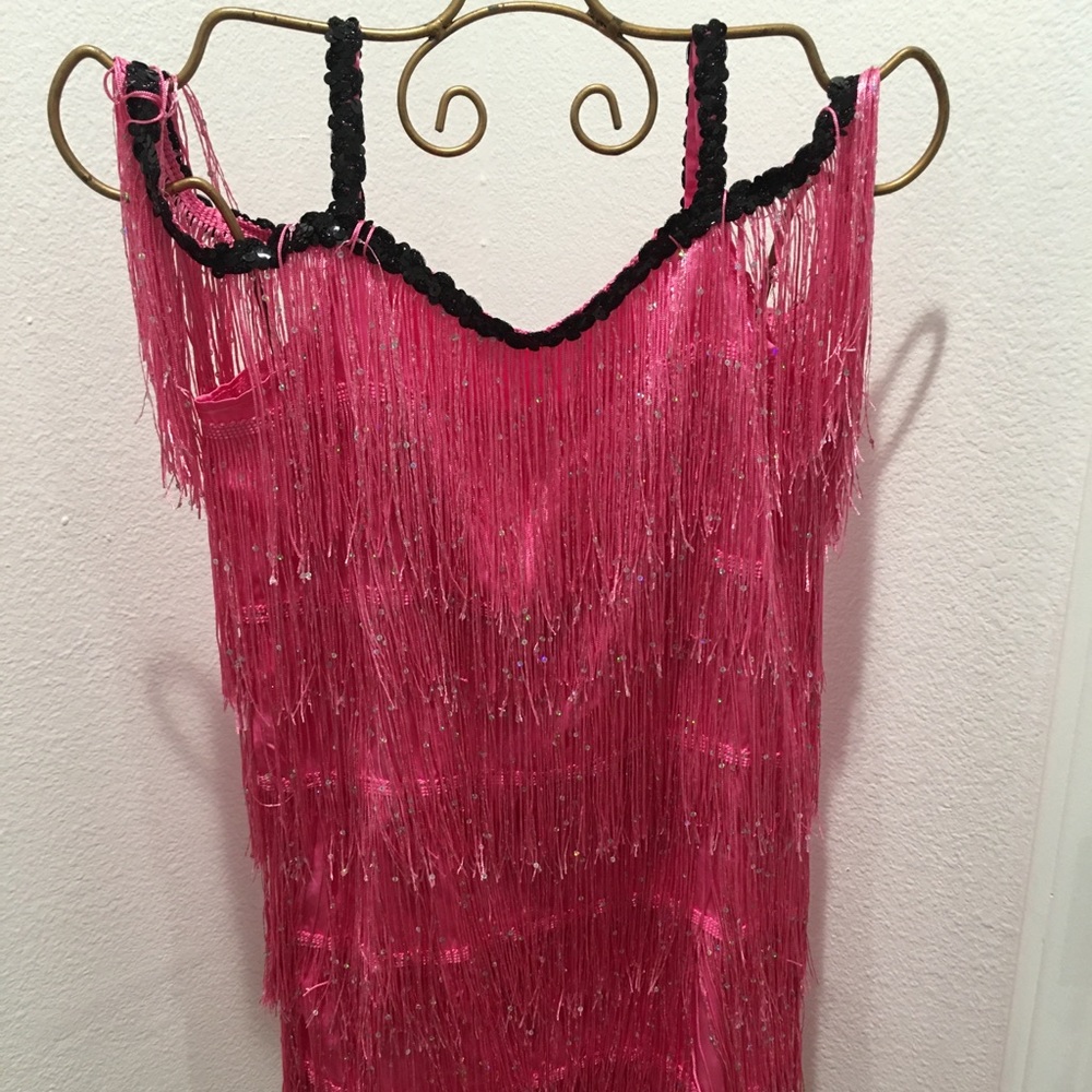 Chasing Fireflies 
Pink flapper dress